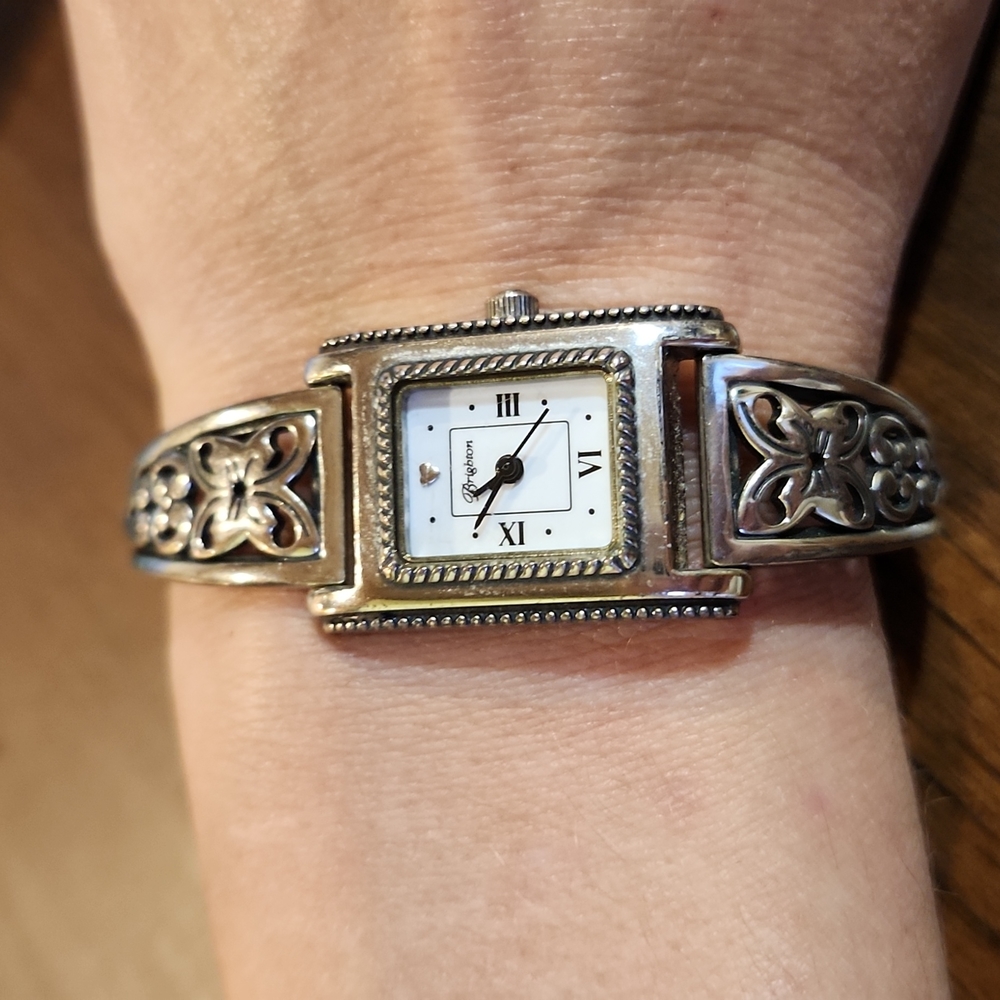 7in silver brighton watch
